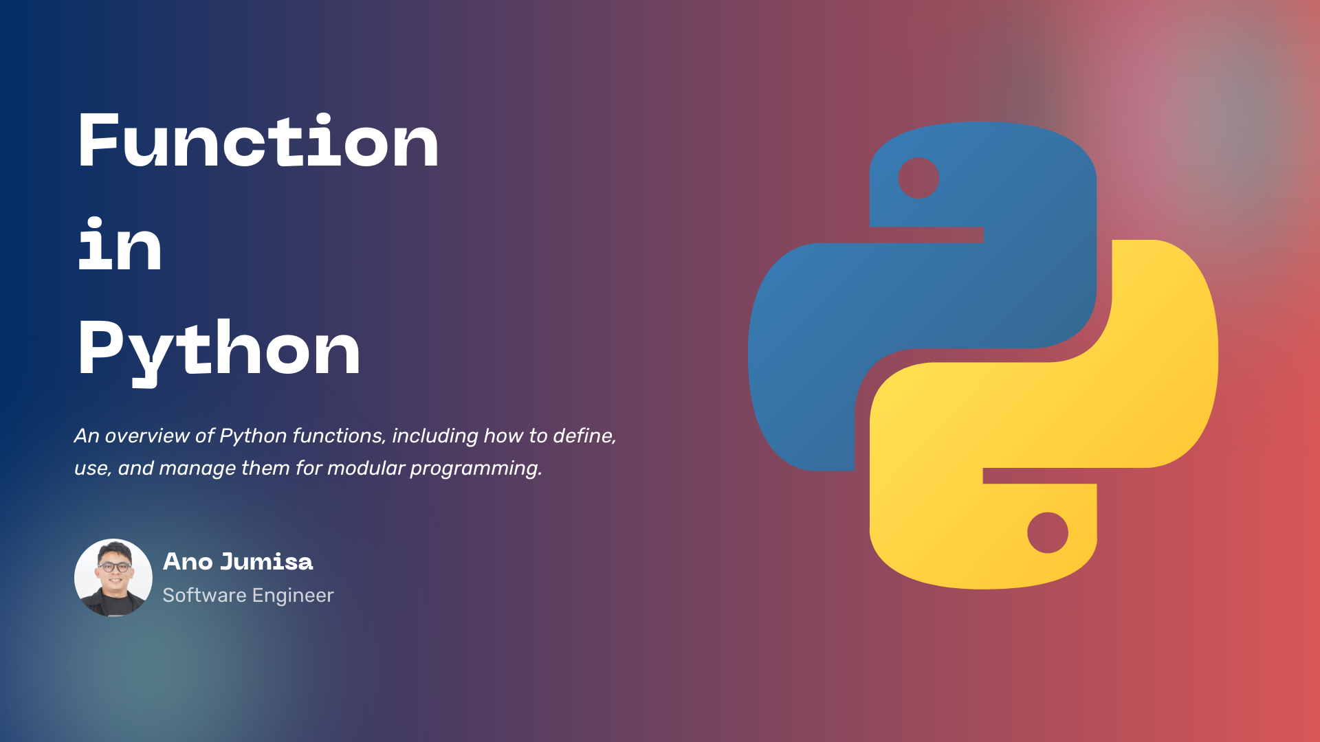 Function in Python