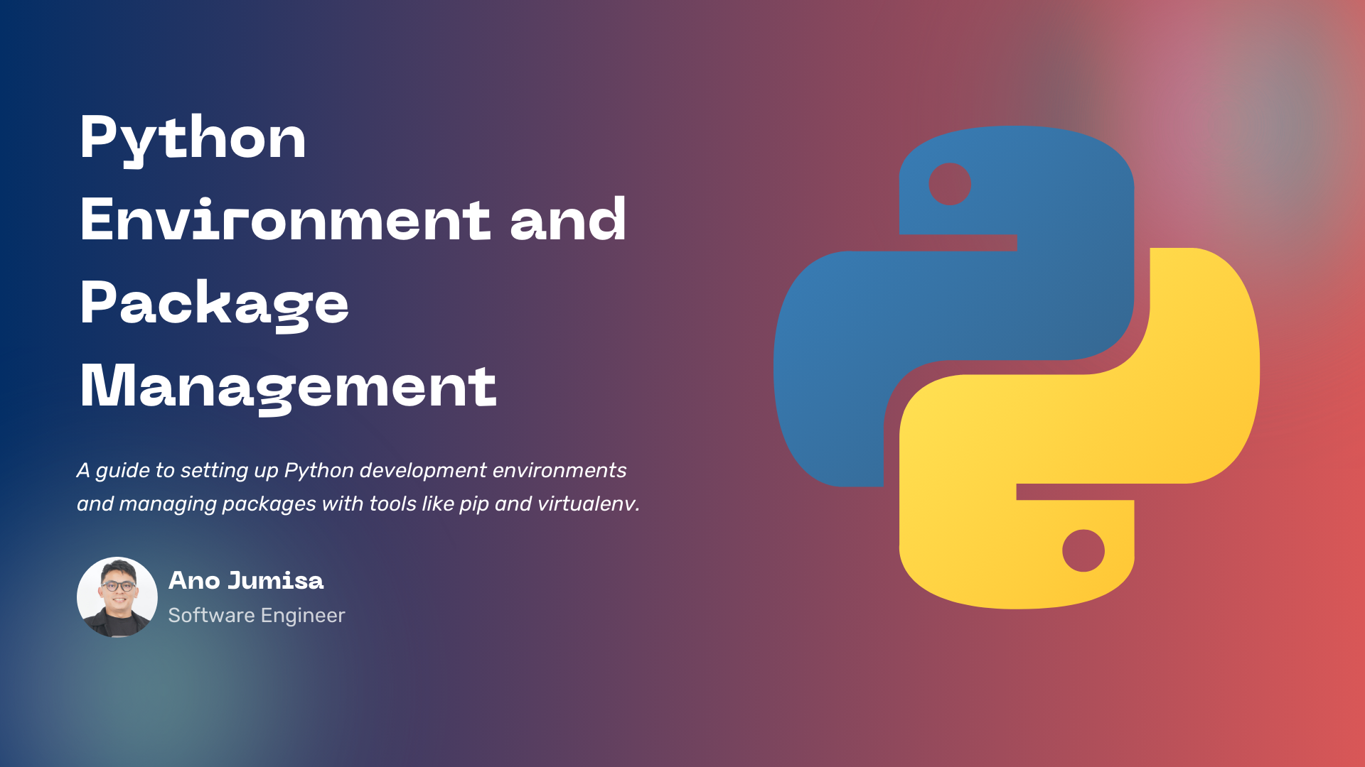 Python Environment Thumbnail Image